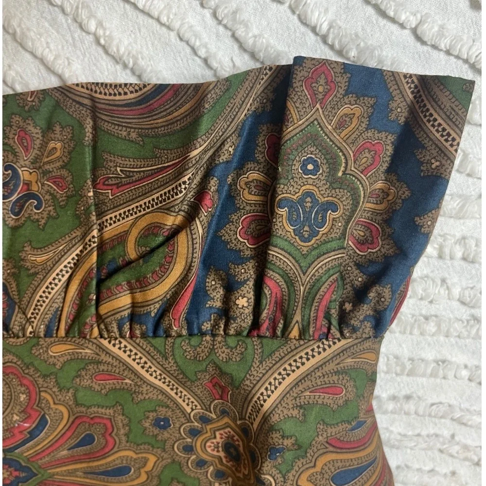 RALPH LAUREN Elizabeth Brianna Paisley European Pillow‎ Sham
